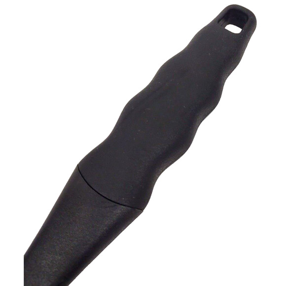 Farberware Black Solid Nylon Spoon Ladle Soft Grip 14" Long - Picture 6 of 6